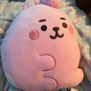 BT21 Jelly Candy Baby COOKY flat face cushion